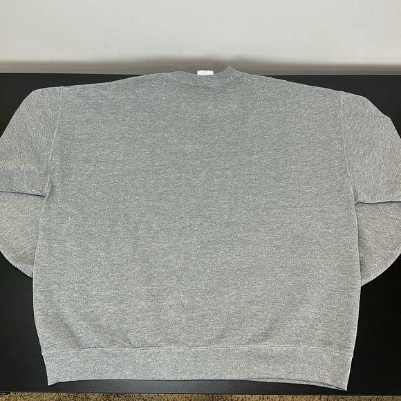 Jerzees NuBlend Gray John Deere Nothing Runs Like a Deere Sweatshirt Graphic XL - Picture 4 of 12